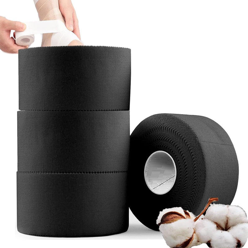 Anampion 4 Rolls Sports Tape Set 3.8 Cm X 10 M Tearable Inelastic Sports Tape Hypoallergenic Tapes Medical Adhesive Tapes For Football Volleyball Climbing Bjj - NewNest Australia