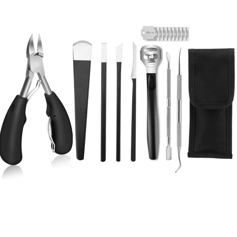 Pedicure Knife Toenail Pliers Kits, Professional Callus Slicer Blades Made Of Stainless Steel Callus Remover, Foot Scraper Dead Skin Foot File Rasp For Scalpel Foot Care Pedicure Foot Care Tools - NewNest Australia