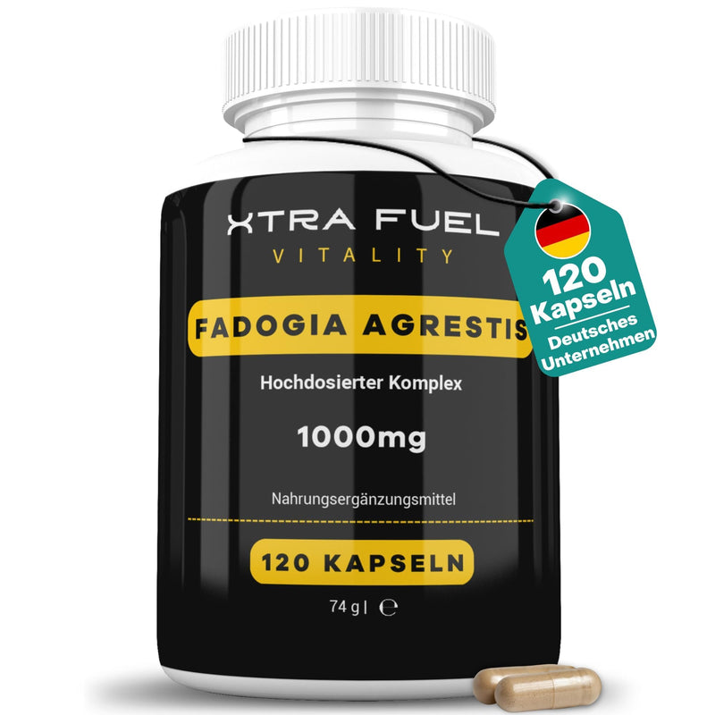 Fadogia Agrestis | 1000mg daily dose | 120 capsules (high dosage) | Natural Fadogia Agrestis Extract (10:1 Formula) | Popular with athletes and active people | Vegan and laboratory tested - NewNest Australia