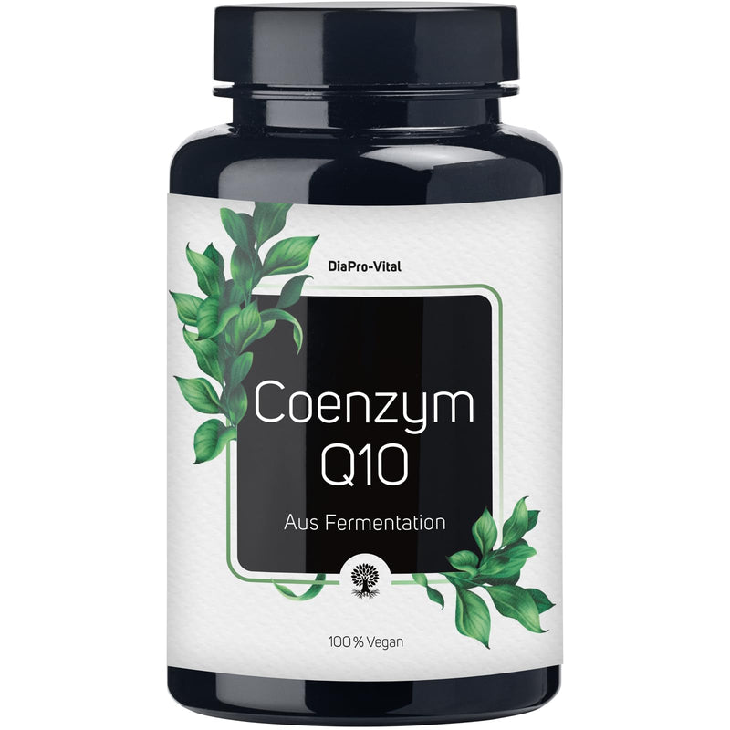DiaPro® Coenzyme Q10 with 200mg CoenzymQ10 per capsule. 120 capsules as a 4-month supply. Highly dosed. 100% vegan. Laboratory tested. - NewNest Australia