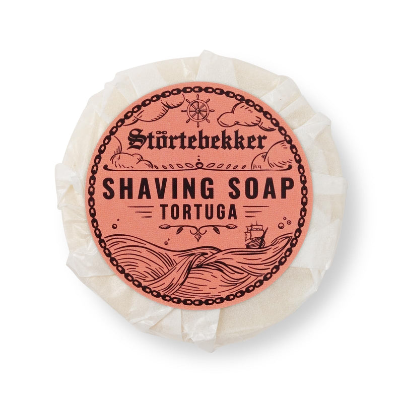 Störtebekker® Premium Shaving Soap Tortuga 70g - Handmade soap for rich shaving foam - Perfect for shaving with safety razors and straight razors - Vegan women and men 70 g (pack of 1) - NewNest Australia