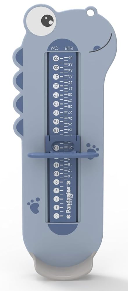 Pedimetre Baby & Child - Shoe Size 0-35 - Foot Measuring Device for Determining Size from Toddler Age Baby Foot Measuring Device (Blue) Blue - NewNest Australia