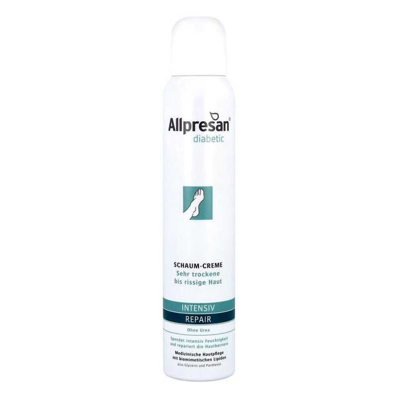 Allpresan Diabetic foam cream INTENSIVE + REPAIR without urea 200 ml - NewNest Australia