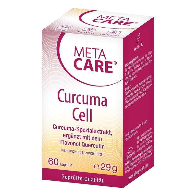 Meta-care Curcuma Cell capsules 60 pcs - NewNest Australia