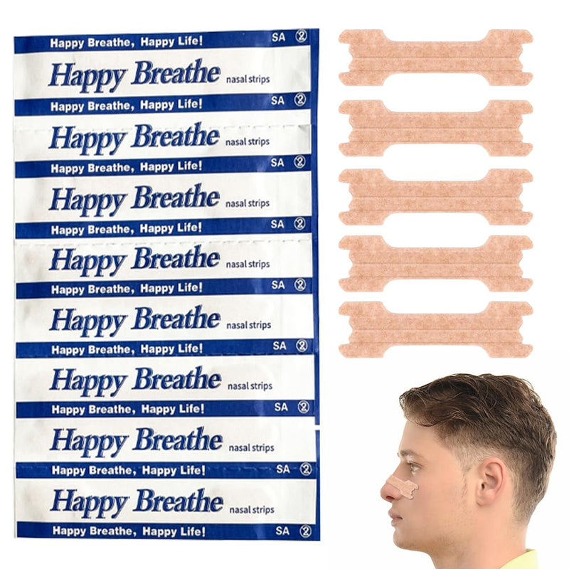 Moerae 200 Bandes Nasal Anti-Ronflement, Bandes Nasales Respiratoires Breath, Stoppeur De Ronflement, Ideales Pour Le Sommeil Et Le Sport, Am√©Lioration De La Respiration, Waist L (66 X 19 Mm) - NewNest Australia
