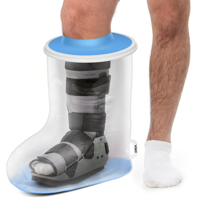 Yunchi Upgraded Shower Protection Leg Adult Anti Slip Xl Cast Protection Waterproof Leg Bandage Protection Reusable Shower Bag For Foot Plaster Lower Leg Plaster Bandage (Short Leg Protector Xl) - NewNest Australia