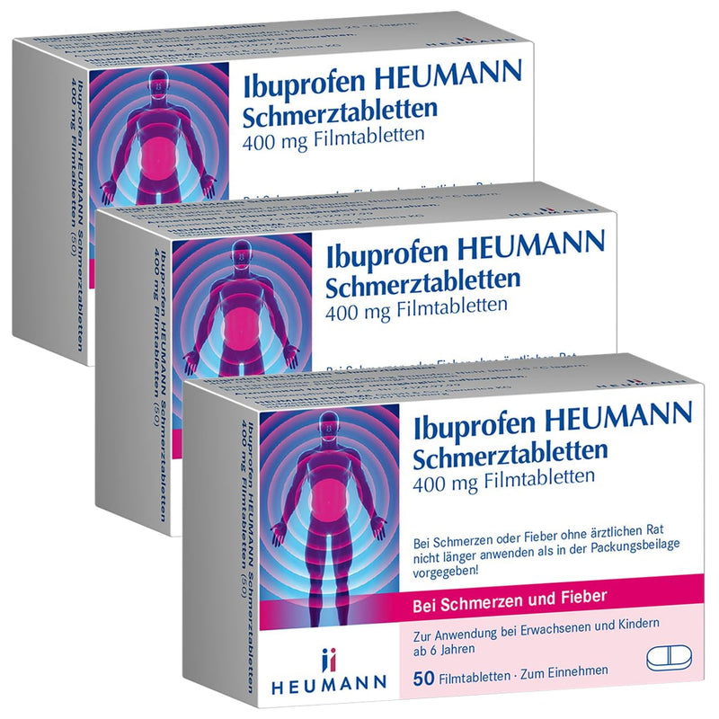 Ibuprofen Heumann 400mg including a hand cream from vitenda - for pain (150) - NewNest Australia