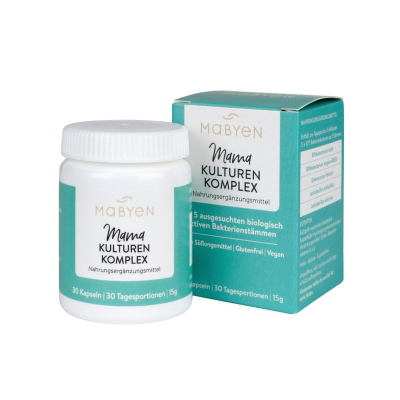 Mabyen Mama Cultures Complex | Probiotics Intestinal Restoration Pregnancy And Breastfeeding | Dietary Supplement | Intestinal Flora Building For Pregnant Women And Mothers | For Healthy Digestion - NewNest Australia