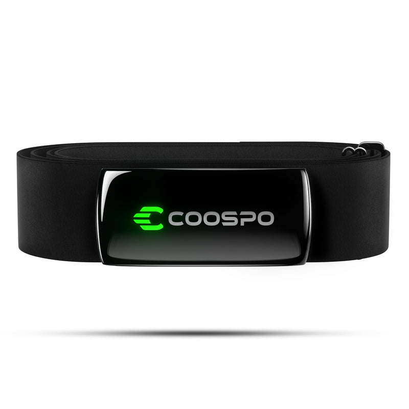Coospo H9Z Heart Rate Monitor Chest Strap Rechargeable Hrm Fitness Tracker Ip67 Waterproof Support Bluetooth 5.0 / Ant+, Heart Rate Monitor Compatible With Polar Wahoo Strava Garmin Zwift - NewNest Australia