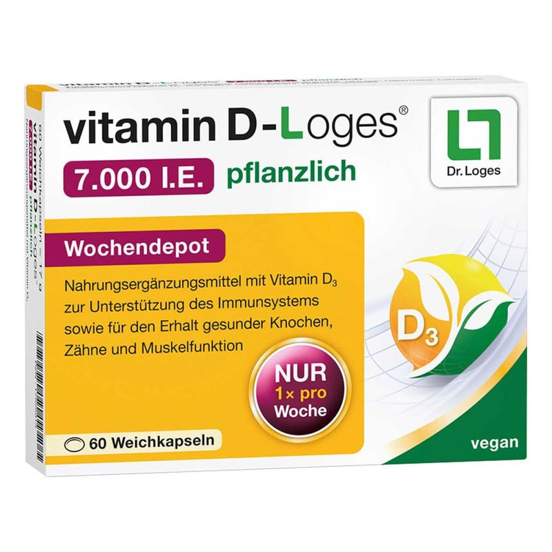 vitamin D-Loges 2,000 international units vegetable - 90 W 60 pcs - NewNest Australia