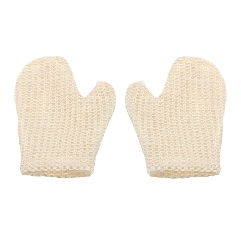 Beavorty Pack of 2 Sisal Bath Gloves Bath Gloves Bath Scrubber for Body Spa Towels Exfoliating Gloves for Body Exfoliating Massage Gloves Body Wash Glove - NewNest Australia