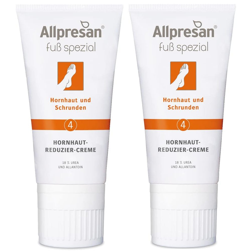 Allpresan Foot Special No. 4 Callus Reducing Cream - foot cream against calluses and cracks - as a 14-day treatment for callused feet - 2x 40 ml - NewNest Australia