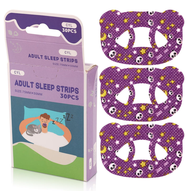 Pack Of 30 Mouth Bands For Sleeping, Mouth Band Against Snoring Mouth Breathing Anti Snoring Sleep Strips Mouth Sleep Strips For Less Mouth Breathing Nose Breathing Better Sleep - NewNest Australia