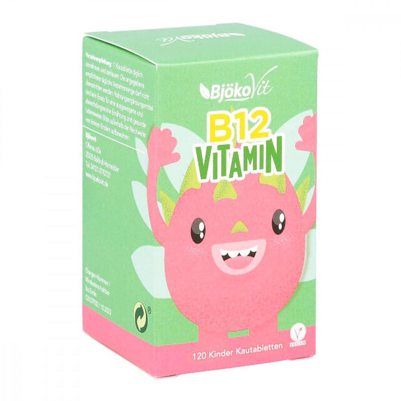 Vitamin B12 children's chewable tablets vegan 120 pieces - NewNest Australia