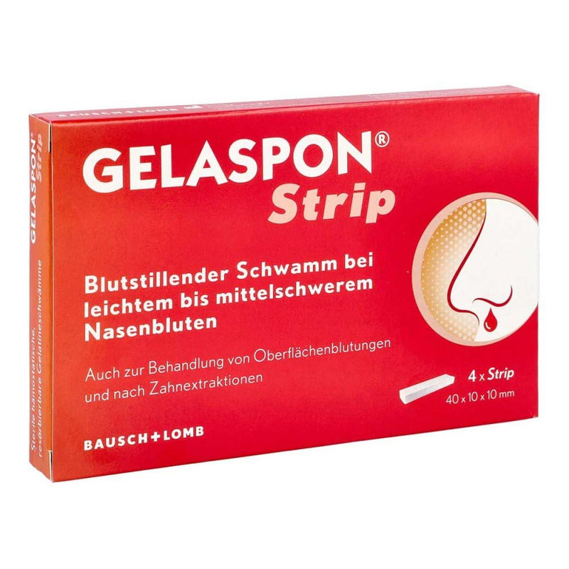 Gelaspon strip for stopping bleeding and wound care 4 pieces - NewNest Australia