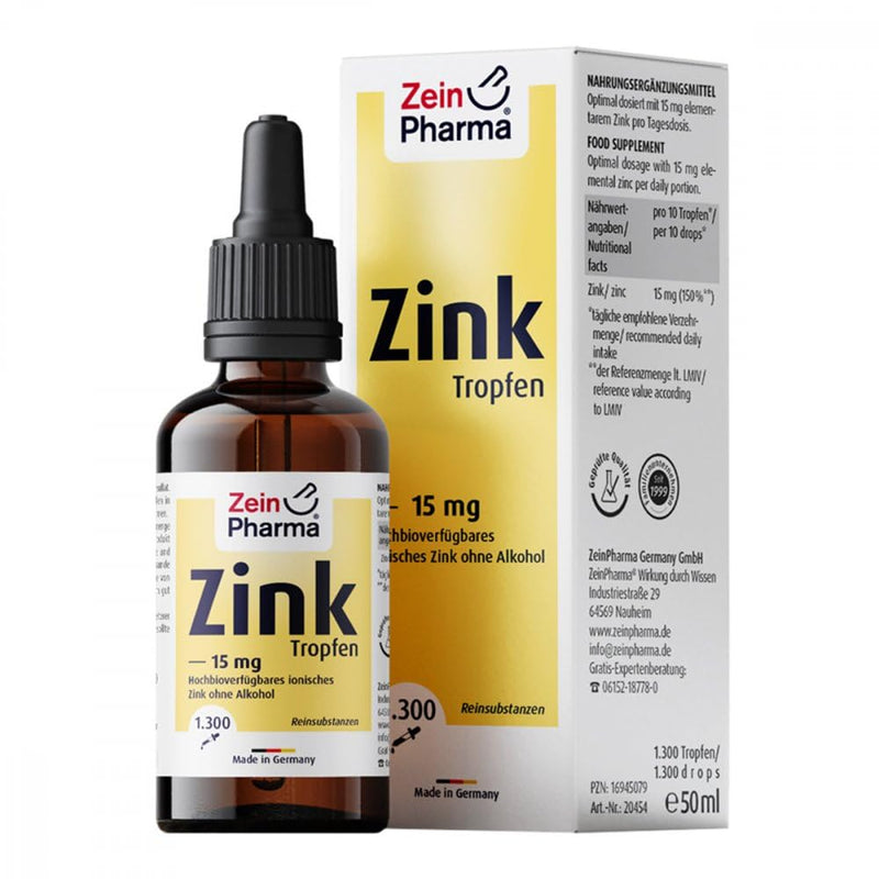 Zinc drops 15mg Ionis 50 ml - NewNest Australia