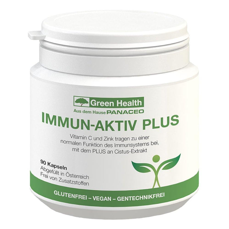 Panaceo Green Health Immune Active Plus Capsules 90 pcs - NewNest Australia