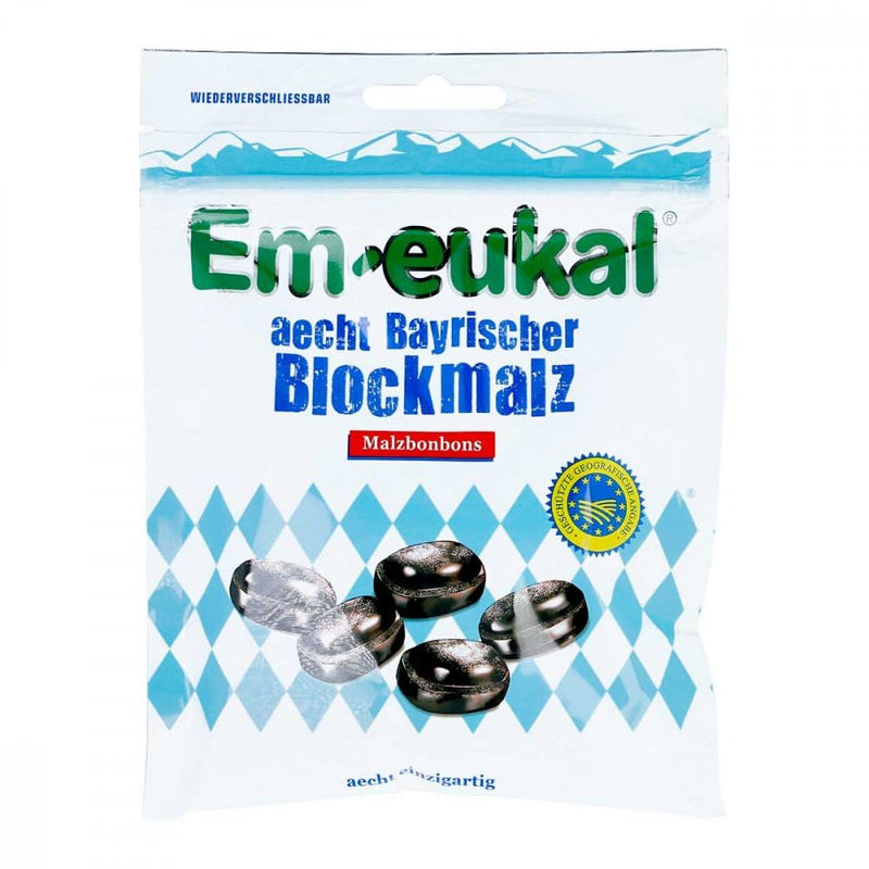 Em Eukal Candies Aecht Bavarian Block Malt Gg.azh 100 g - NewNest Australia