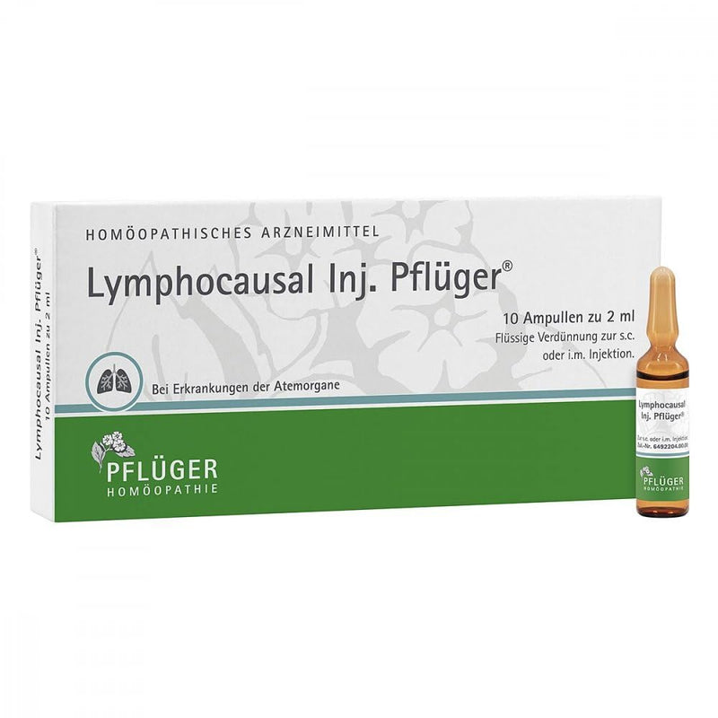 Lymphocausal iniecto Pflueger ampoules 10x2 ml - NewNest Australia