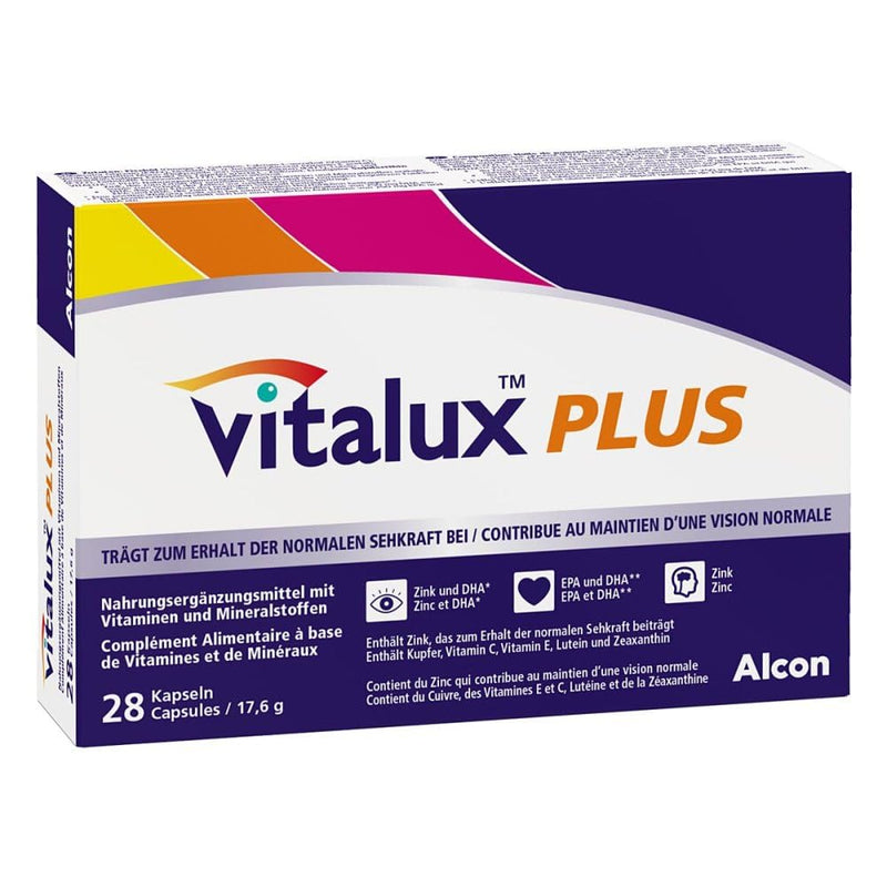 Vitalux Plus capsules 28 pieces - NewNest Australia