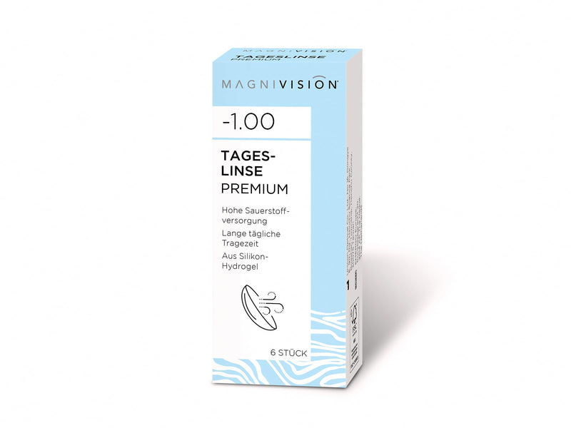 MAGNIVISION daily lenses premium pack of 6 -1.00 - NewNest Australia