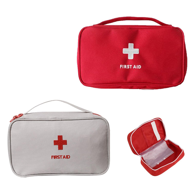 Mini First Aid Bag, Empty First Aid Bag, Medication Bag, Small, 2 Pieces, Mini First Aid Bag, Empty, Medicine Storage Bag, Portable Medicine Bag, Medicine Bag On The Go Small - NewNest Australia