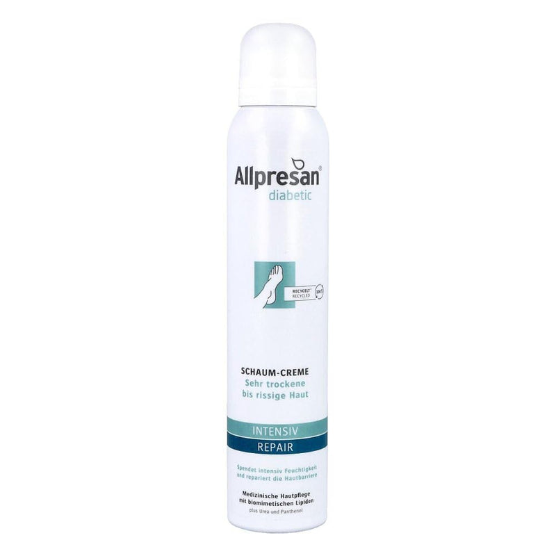 Allpresan Diabetic foam cream INTENSIVE + REPAIR with urea 200 ml - NewNest Australia