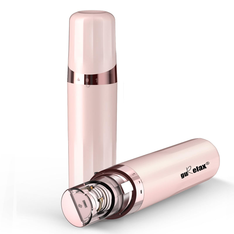 Gurelax - Facial Hair Remover For Women, Battery Operated Plucker For Face, Arms, Led Light Hair Removal Epilator Women'S Face, 18K Gold Plated Head Razor, All Ages - NewNest Australia