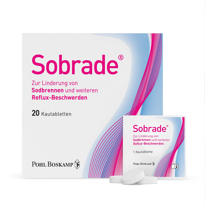 Sobrade chewable tablets 20 pieces against soreness during pregnancy and breastfeeding - NewNest Australia