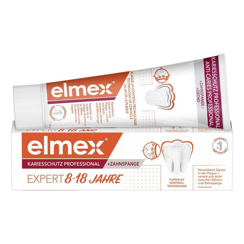 ELMEX CARIES PROTECTION PROFESSIONAL+Braces Expert 75 ml - NewNest Australia