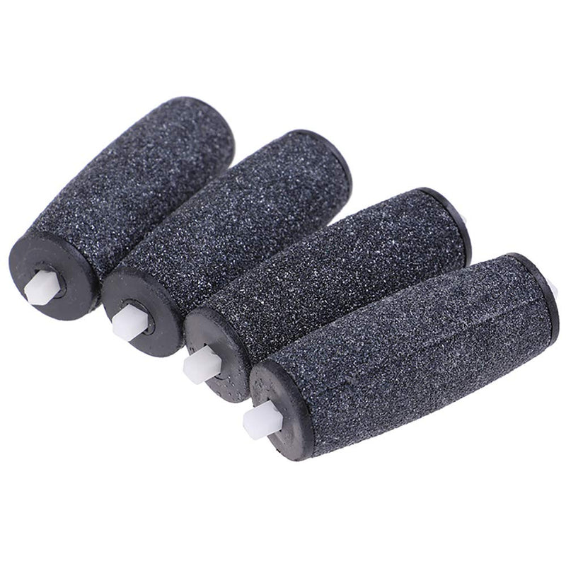 Replacement Roller Refill Heads Extra Coarse Pedicure Callus Remover Compatible With Amope Pedi Perfect Electronic Pedicure Foot Files Smoothers Black 4 Pack - NewNest Australia