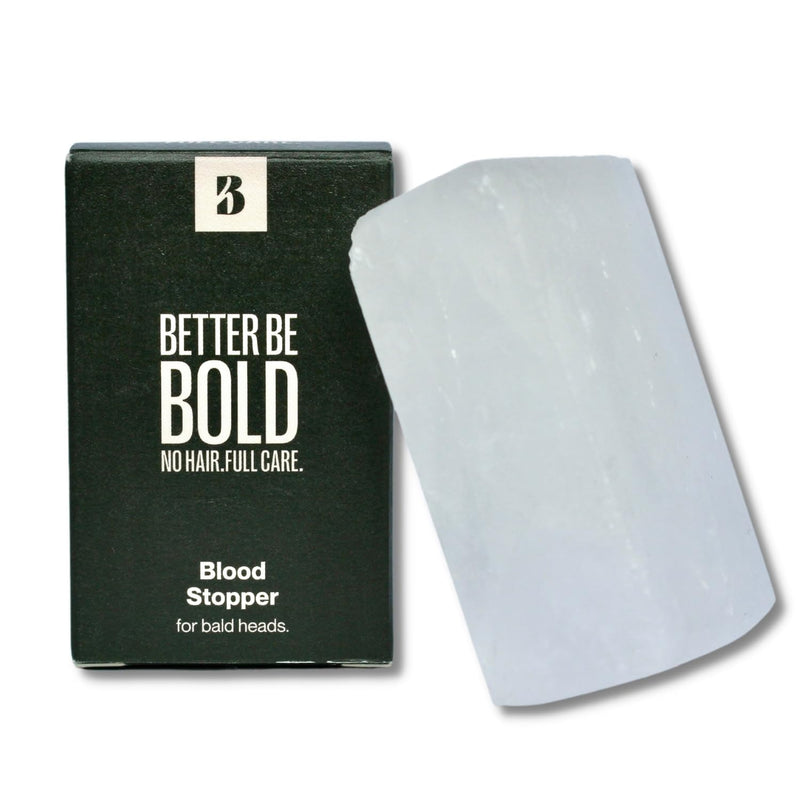 Better Be Bold Blood Stopper For Soon Heads | Alum Stone | Against Shaving Burn & Shaving Pimples | Stops Bleeding Immediately | Natural After Shave | Premium Quality | Made In France | 75G - NewNest Australia