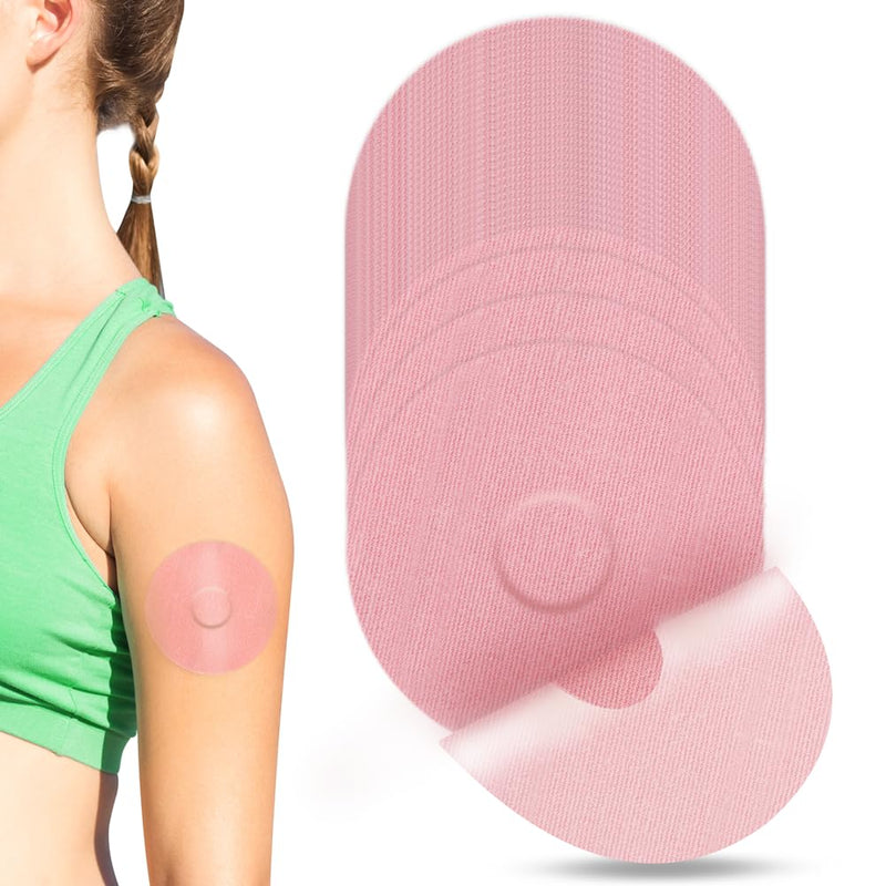 Pack Of 40 Freestyle Libre 3 Plasters, Waterproof, Libre 3 Sensor Stickers, Waterproof And Durable Plasters For Freestyle Libre 3, Thin Film Patch, Easy To Use By Youshares (Pack Of 40, Pink) - NewNest Australia