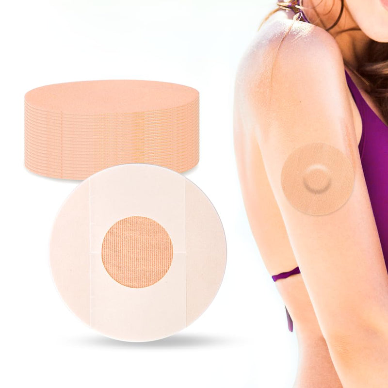 Freestyle Libre 3 Plasters, Pack Of 20 Libre 1, 2 & 3 Sensor Stickers, Waterproof And Durable Plasters For Freestyle Libre 1 & 2, Thin Film Easy To Use By Youshares (Pack Of 20, Brown) - NewNest Australia