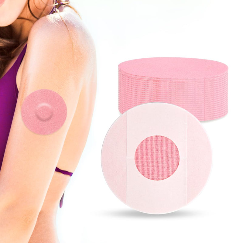 Freestyle Libre 3 Plasters, Pack Of 40 Libre 1, 2 & 3 Sensor Stickers, Waterproof And Durable Plasters For Freestyle Libre 1 & 2, Thin Film Easy To Use By Youshares (Pack Of 40, Pink) - NewNest Australia
