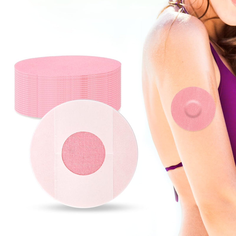 Freestyle Libre 3 Plasters, Pack Of 20 Libre 1, 2 & 3 Sensor Stickers, Waterproof And Durable Plasters For Freestyle Libre 1 & 2, Thin Film Easy To Use By Youshares (Pack Of 20, Pink) - NewNest Australia