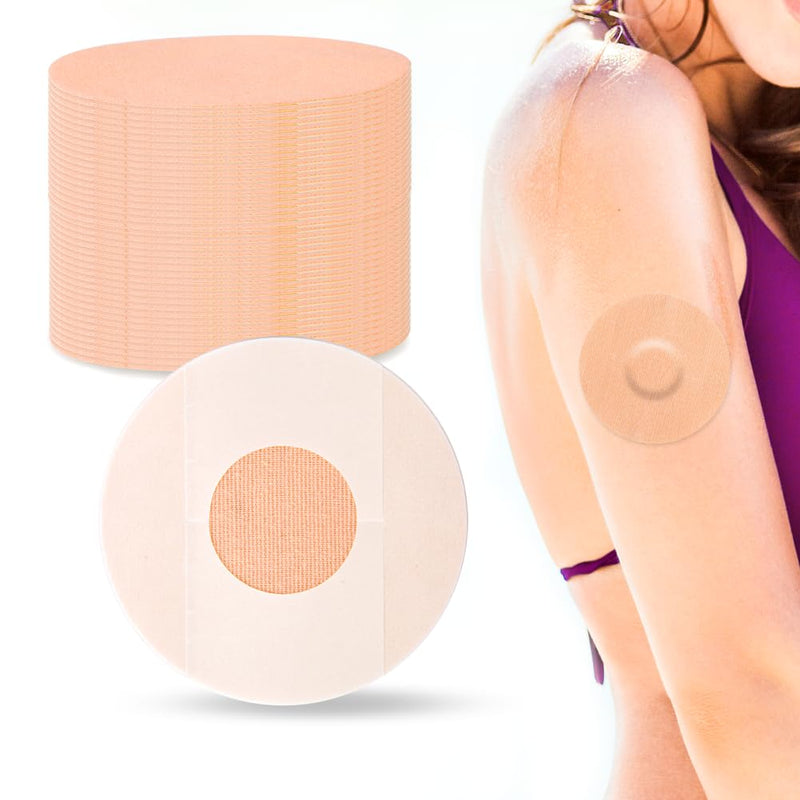 Freestyle Libre 3 Plasters, Pack Of 40 Libre 1, 2 & 3 Sensor Stickers, Waterproof And Durable Plasters For Freestyle Libre 1 & 2, Thin Film Easy To Use By Youshares (Pack Of 40, Brown) - NewNest Australia