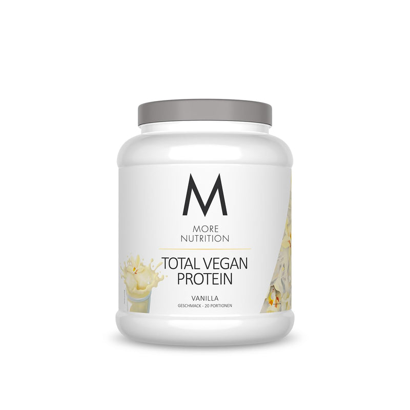 MORE NUTRITION Total Vegan Protein, 600g, Vanilla Vanilla - NewNest Australia
