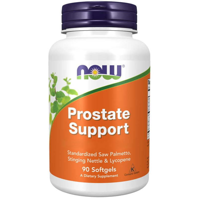 Now Foods Prostate Support, with saw palmetto pumpkin seed oil lycopene, 90 soft capsules, laboratory tested, soy-free, gluten-free, non-GMO - NewNest Australia