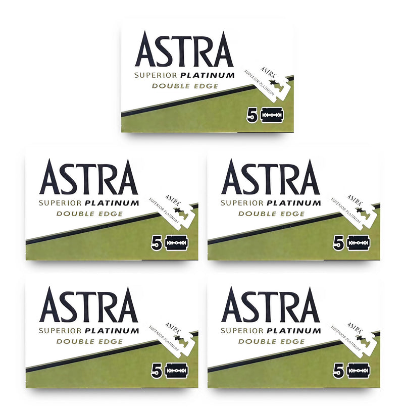 25 razor blades Astra Platinum - NewNest Australia