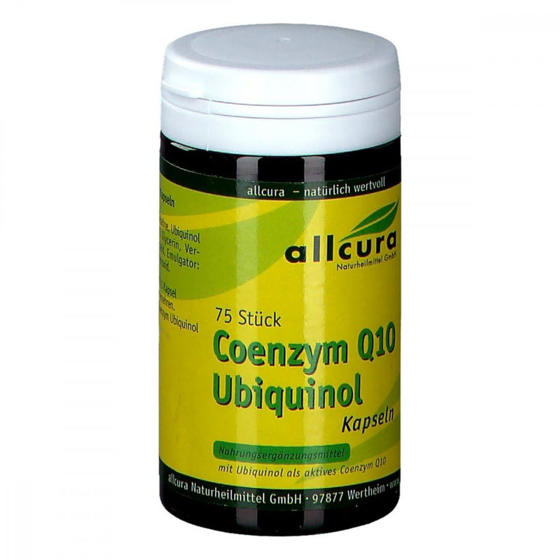 Coenzyme Q10 Ubiquinol 100 mg capsules 75 pieces - NewNest Australia