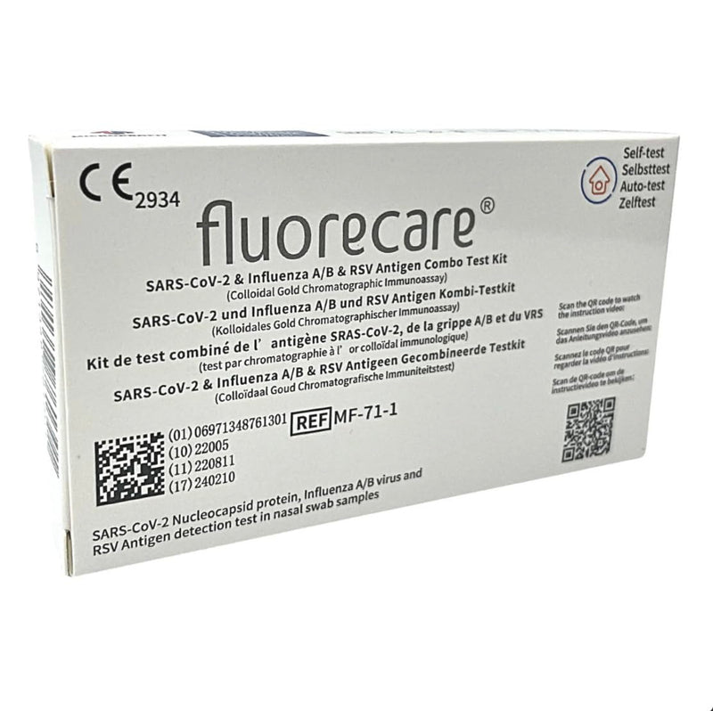 fluorecare® SARS-CoV-2, Influenza A/B & RSV combo rapid test - NewNest Australia