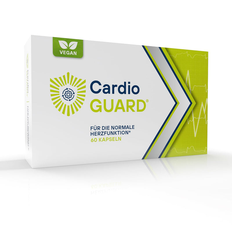 Cardio GUARD® | For normal heart function | For normal energy metabolism | Monthly pack with 60 capsules - NewNest Australia