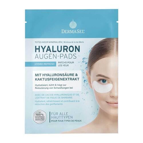 DERMASEL Dead Sea Hyaluronic Eye Pads 1 P - NewNest Australia