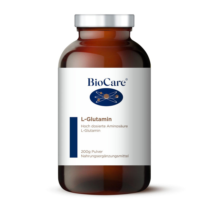 BioCare - L-Glutamine | High-dose amino acid L-glutamine - 200g powder dietary supplement - NewNest Australia