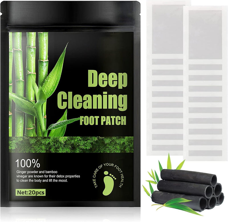 Foot plaster detoxification, detoxification plaster feet original for deep sleep and stress relief, 20 pieces foot plaster for detoxification plaster 100% natural for removing body toxins 20 pieces - NewNest Australia