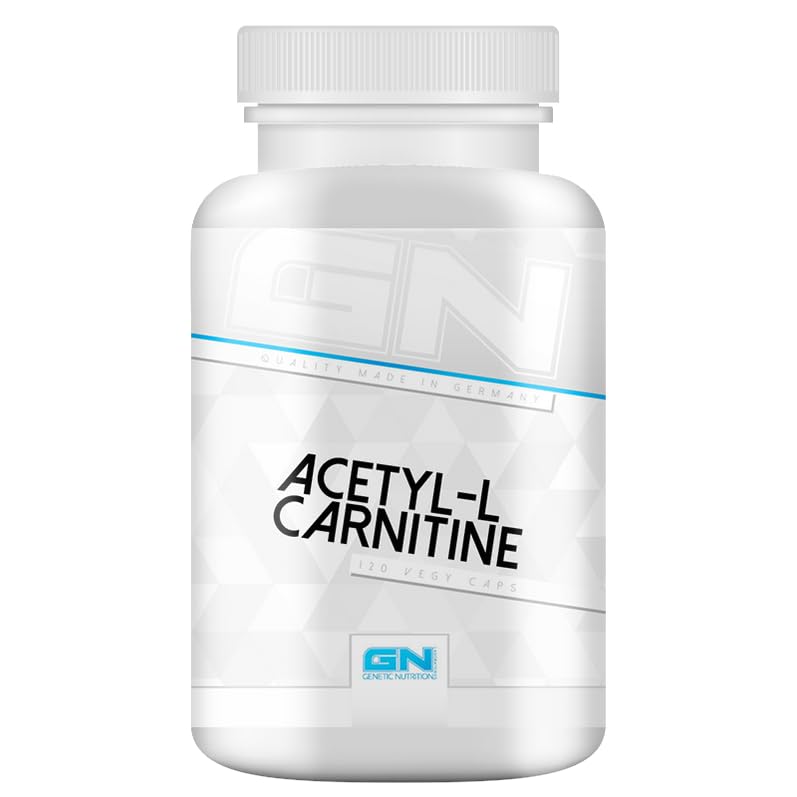 GN Laboratories Acetyl L-Carnitine - 120 capsules - 100 mg Acetyl L-Carnitine hydrochloride per capsule - Made in Germany - NewNest Australia