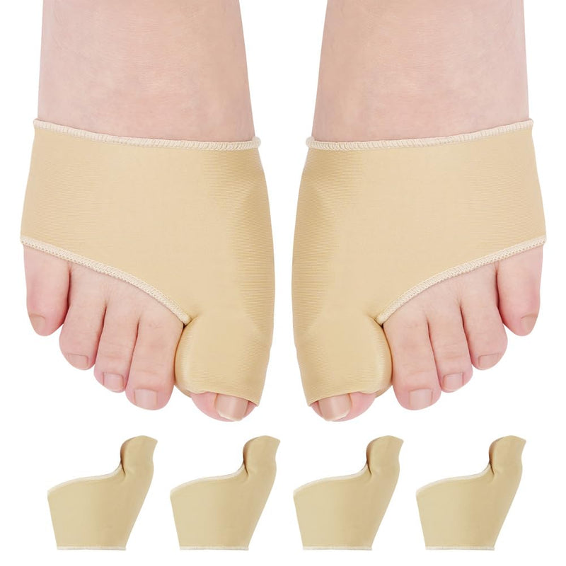 ACWOO Hallux Valgus Socks, 2 Pairs of Big Toe & Toe Relief Forefoot Pad - Hammer Toe Correction and Protection, Splint Toe Corrector for Women Men (A) A - NewNest Australia