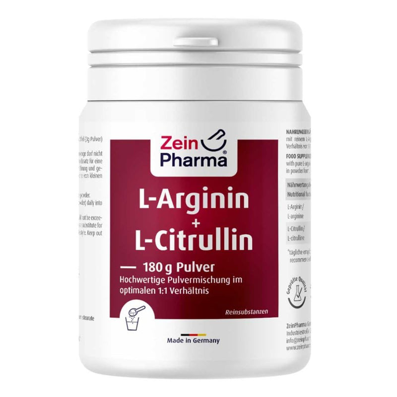L-Arginine + L-Citrulline 180g Powder 180g - NewNest Australia