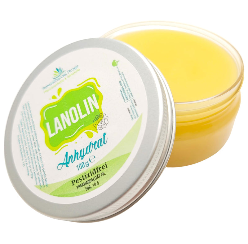 Lanolin anhydrate PHARMA QUALITY peticide-free 100g (100g) - NewNest Australia